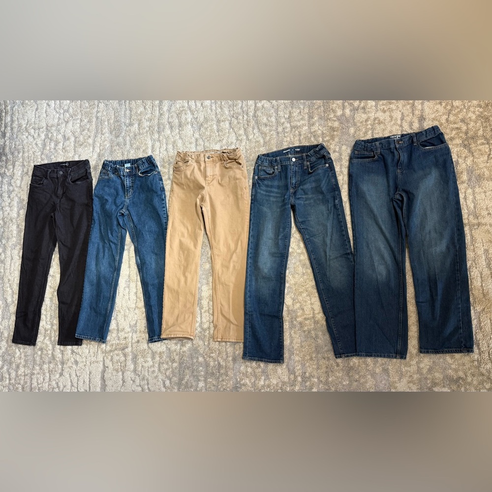 Boys 14 adjustable waist jeans